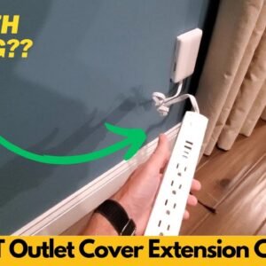 NUTICT Outlet Cover Extension Cord 3ft, NUTICT Flat Plug Power Strip with USB Ports - Worth Buying?