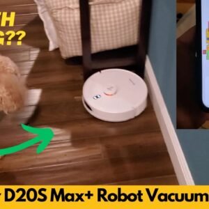 Teendow D20S Max+ Robot Vacuum and Mop, 6000Pa Suction for Pet Hair, Self Emptying Dock - Worth It?