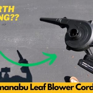 Xamanabu Leaf Blower Cordless, 2 x 24V 2 0Ah Battery and Charger, 150CFM 130MPH - Worth Buying?