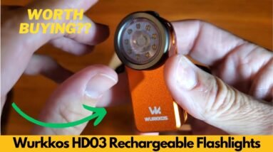 Wurkkos HD03 Rechargeable Flashlights EDC Clip on Light, Bright 680 Lumens - Worth Buying? 2 Wurkkos HD03 Rechargeable Flashlights EDC Clip on Light, Bright 680 Lumens - Worth Buying?