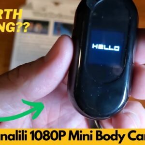 Asdanalili 1080P Mini Body Camera, 64G Wearable Action Body Cam, Thumb Size Hands Free, Worth It?