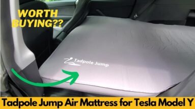Tadpole Jump Air Mattress with Foam for Tesla Model Y, Self Inflating Sleeping Pad - Worth Buying?
