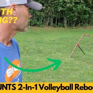 WARMOUNTS 2 In 1 Volleyball Rebounder Net, Adjustable 7x5ft To 4x5ft, Bounce Back Net - Worth It?