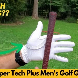 Copper Tech Plus Men's Golf Glove (White-Black) Copper Infused Golf Glove for Men - Worth Buying?