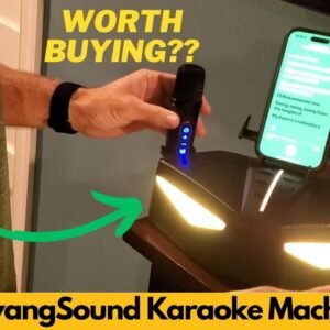RayangSound Karaoke Machine, Portable Bluetooth Speaker with 2 Wireless Rechargeable Mics, Worth It?