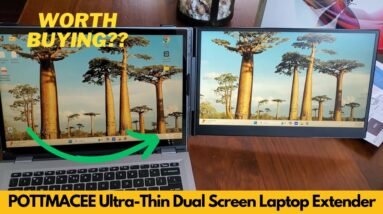 POTTMACEE Ultra Thin Dual Screen Laptop Extender, 14 2in FHD IPS Portable Monitor - Worth Buying? 2 POTTMACEE Ultra Thin Dual Screen Laptop Extender, 14 2in FHD IPS Portable Monitor - Worth Buying?