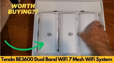 Tenda BE3600 Dual Band WiFi 7 Mesh WiFi System, 3Full Gigabit Ports, Support 160+ Devices, Worth It?