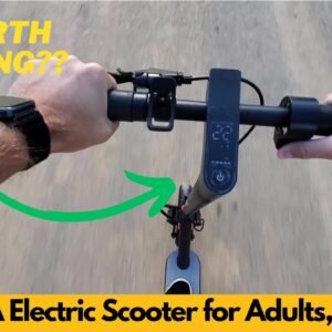WARYOA Electric Scooter for Adults, 10in Tires, 7 11 22Mph, 500W Motor, 19 31 Miles Range, Worth It?