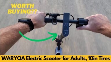 WARYOA Electric Scooter for Adults, 10in Tires, 7 11 22Mph, 500W Motor, 19 31 Miles Range, Worth It? 2 WARYOA Electric Scooter for Adults, 10in Tires, 7 11 22Mph, 500W Motor, 19 31 Miles Range, Worth It?
