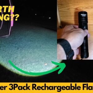 EkoLuxer 3Pack Rechargeable Flashlights 990,000 High Lumens, Super Bright Flashlight - Worth Buying?