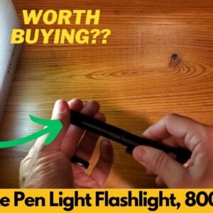 Favourlite Pen Light Flashlight, 800 Lumens LED Pen Flashlights Rechargeable 6 Modes - Worth Buying?