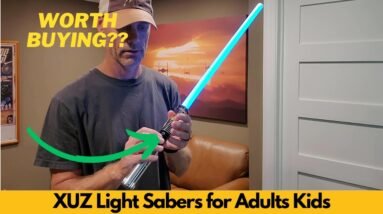 XUZ Light Sabers for Adults Kids, 16 RGB Colors, FX Sound Fonts, Heavy Dueling - Worth Buying?