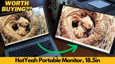 HotYeah Portable Monitor, 18 5in 1080P 100Hz 125% sRGB Laptop Monitor USB C HDMI - Worth Buying? 22 HotYeah Portable Monitor, 18 5in 1080P 100Hz 125% sRGB Laptop Monitor USB C HDMI - Worth Buying?