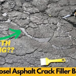 Autosel Asphalt Crack Filler Black, 2 Packs Self Leveling Driveway Crack Filler - Worth Buying?