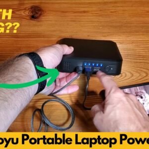 Paopaoyu Portable Laptop Power Bank 100W AC Outlet, 72Wh20000mAh with 65W PD USB C - Worth Buying?