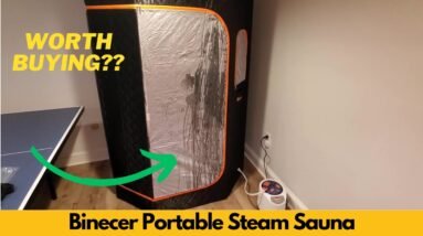Binecer Portable Steam Sauna, Large Sauna Box, Portable Sauna for Home, Sauna Tent - Worth Buying?