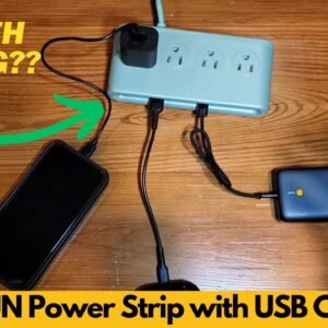 VPSUN Power Strip with USB C 35W, 10 in 1 Flat Plug Wall Charger, 5FT Extension Cord, Worth Buying?