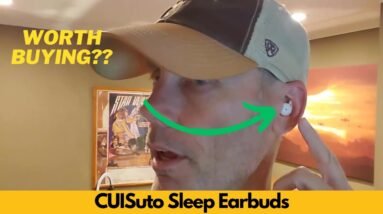 CUISuto Sleep Earbuds, 5 4 Bluetooth Noise Cancelling Headphones for Sleeping, Ultra Thin, Worth It?
