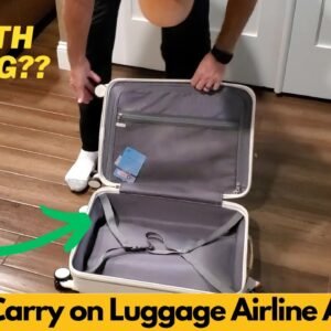 Joyway Carry on Luggage Airline Approved with Front Pocket, Hardside 20 Inch Luggage - Worth Buying?
