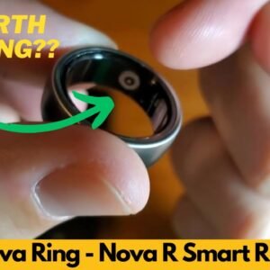 Nova Ring - Nova R Smart Ring - AI Health Tracker with Sleep, Stress, Fitness, Heart Rate, Worth It?