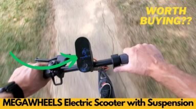 MEGAWHEELS Electric Scooter, Electric Scooter Adults with Suspension, 11-28 Miles Range - Worth It?