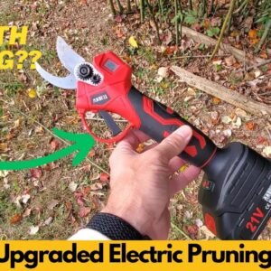 Can this cordless pruner handle tough tree limbs? Testing the Anbull electric shears with 1.6" cut