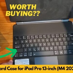 Unboxing the Runelk Keyboard Case for iPad Pro 13in – Magic Trackpad, Floating Stand & More!