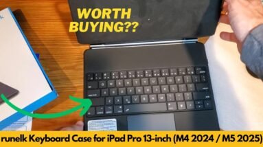 Unboxing the Runelk Keyboard Case for iPad Pro 13in – Magic Trackpad, Floating Stand & More!