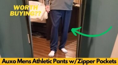 Are These the Best Big & Tall Workout Pants? Auxo Gym Track Pants with Zipper Pockets Reviewed 18 Are These the Best Big & Tall Workout Pants? Auxo Gym Track Pants with Zipper Pockets Reviewed