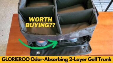 GLORIEROO Odor Absorbing 2 Layer Large Golf Trunk Organizer, Water-Resistant - Worth Buying?