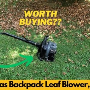 Can This Backpack Blower Handle a Full Yard Cleanup? Testing the 63CC TDH Gas-Powered Beast!