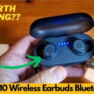 Are these budget earbuds better than AirPods? TOZO T10 with app EQ, 55H battery & waterproof case