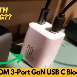 Is this the best compact fast charger for iPhone & Android? JOYROOM 30W GaN block tested!