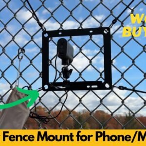 Want to livestream sports like a pro? Testing the InnoGear phone fence mount for sports creators