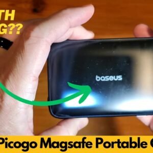 This 25W Magsafe Power Bank Snaps On and Charges Fast – Baseus Picogo Qi2.2 Test