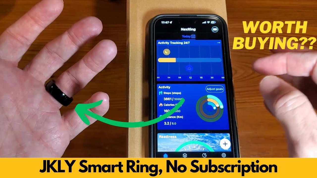 This Smart Ring Tracks EVERYTHING—no Subscription Needed! JKLY Health ...
