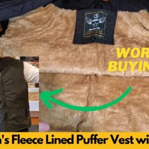 Warm Enough for Winter? Flygo Men's Fleece Lined Outdoor Puffer Vest Put to the Test