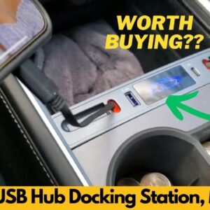 Is This the Smartest USB Hub You Can Get for Your Tesla Model 3 or Model Y?