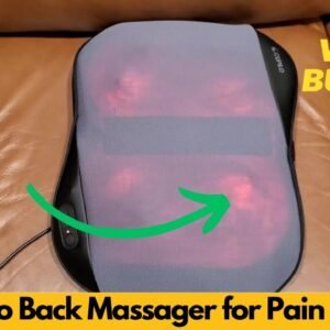 Testing the CuPilo Deep Tissue Back Massager! Heated Shiatsu Chair Massage Review 2025