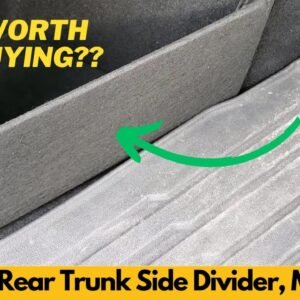 This Simple Trunk Divider Totally Upgrades Storage in the Tesla Model 3 & Model Y