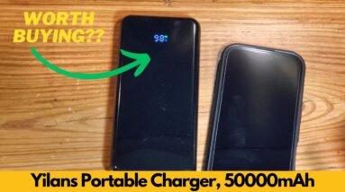 This 50000mAh beast powers your trip – Yilans portable charger w/ fast charging + built-in cable