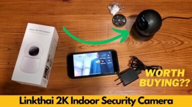 This 2K Smart Camera Tracks Motion & Sends Alerts – Linkthai Home Security Cam Review
