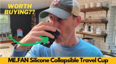 Is this the best collapsible cup for travel and camping? ME.FAN silicone set reviewed!