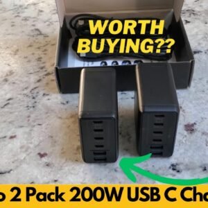 This 200W USB-C Charger Powers My Laptop, Phone, Tablet & More — All at Once!