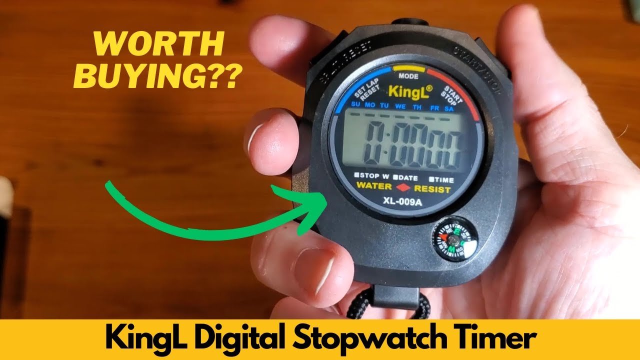 This KingL Digital Stopwatch Makes Timing Workouts So Much Easier ...