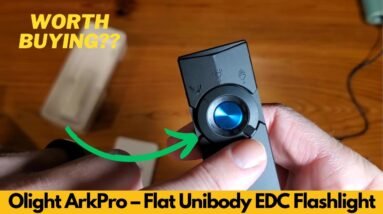Is this the ultimate pocket flashlight? Olight ArkPro has 5 light modes and a sleek body