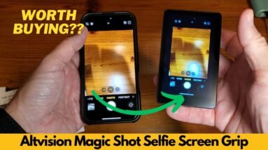 Young Master Magnetic Touchscreen Monitor - This 4K Vlog Monitor Snaps Right Onto Your Phone