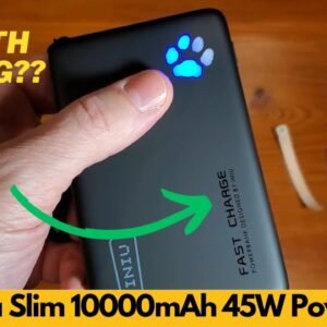 INIU 45W Portable Charger Review: Ultra Slim 10000mAh Power Bank for Fast Charging on the Go Today