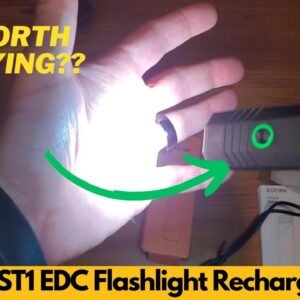 This Flat Flashlight Is Shockingly Bright for Its Size – Sofirn ST1 EDC Tested Outdoors