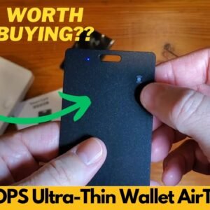 Testing RAINDROPS Wallet Tracker Cards – Ultra‑Thin AirTag Wallet Finders for Bags & Luggage
